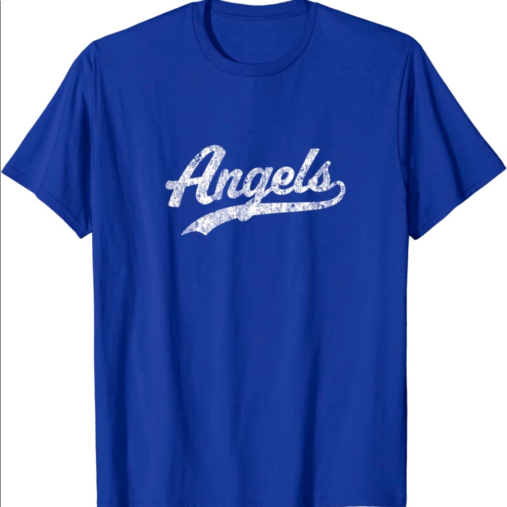 Angels Baseball Team Short Sleeve T-Shirt